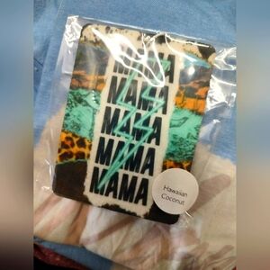 Colorful Mama Hanging Car Freshie Hawaiian Coconut Scent New With 2ml Bottle